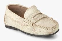 Teddy Toes Cream Loafers boys