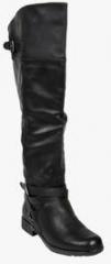 Ten Knee Length Black Boots women