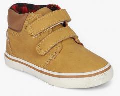 The Childrens Place Strap Indie Brown Sneakers boys