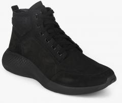 timberland black sneakers