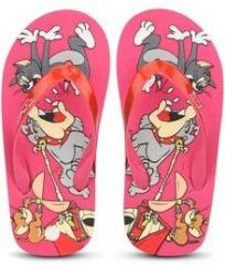 Tom & Jerry Pink Flip Flops girls