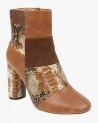 Truffle Collection Ankle Length Brown Boots women