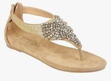 Truffle Collection Golden Sandals women