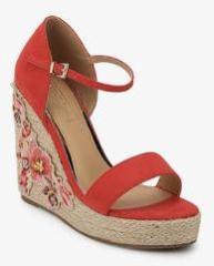 Truffle Collection Red Wedges women