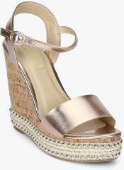Truffle Collection Rose Gold Wedges women