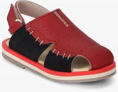 Tuskey Red Sandals boys