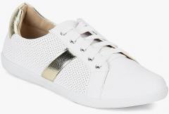 Under Knee White Casual Sneakers women