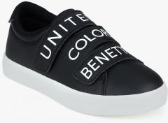 United Colors Of Benetton Black Sneakers girls