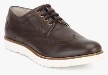 United Colors Of Benetton Brown Brogue Lifestyle Shoes men
