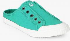 United Colors Of Benetton Green Sneakers boys