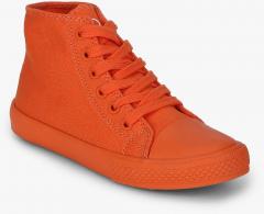 United Colors Of Benetton Orange Sneakers boys