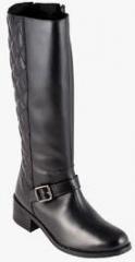 Urban Country Calf Length Black Boots women