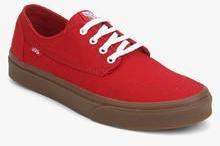 Vans Brigata Red Sneakers women