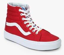 Vans Sk8 Hi Reissue Red Sneakers men