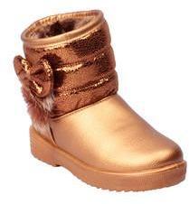 Willy Winkies Ankle Length Golden Boots girls