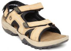 Woodland Beige Comfort Sandals men