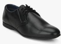 Woods Black Derby Formal Shoes men