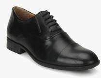 Woods Black Oxford Formal Shoes for Men 