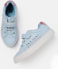 Yk Blue Regular Sneakers girls