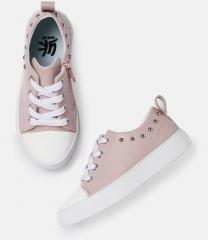 Yk Pink Regular Sneakers girls