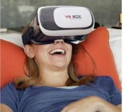 Ab Enterprises Virtual Reality Headset Glasses Anti Radiation Adjustable Screen Headband