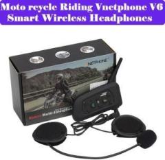 Airsky AKY_ V6 Motorcycle Bluetooth Intercom By PhoenixERetails Smart Headphones