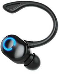 Amh Premium Single Ear Wireless Headset Bluetooth Earbuds With Mic Single Earpiece Smart Headphones