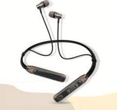 Any Kart Stylish and Durable Design Bluetooth Neckband inbuilt mic, 24 Hours Playtime Smart Headphones