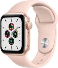 Apple Watch SE GPS 40 mm Gold Aluminium Case with Pink Sand Sport Band