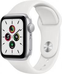 Apple Watch SE GPS 40 mm Silver Aluminium Case with White Sport Band