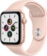 Apple Watch SE GPS 44 mm Gold Aluminium Case with Pink Sand Sport Band