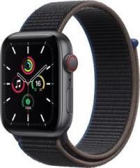 Apple Watch SE GPS + Cellular 44 mm Space Grey Aluminium Case with Charcoal Sport Loop