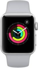 Apple Watch Series 3 42 mm Silver Aluminum White Sport Band