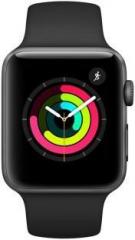 Apple Watch Series 3 GPS 38 mm Space Grey Aluminium Case with Black Sport Band