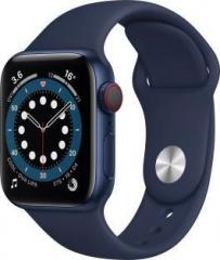 Apple Watch Series 6 GPS + Cellular 40 mm Blue Aluminium Case with Deep Navy Sport Band
