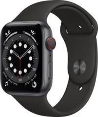 Apple Watch Series 6 GPS + Cellular 44 mm Space Grey Aluminium Case with Black Sport Band