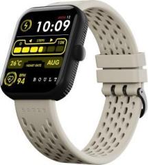 Boult Craft 1.83 inch HD Display, BT Calling, Health Monitoring, Knurled Design, 500Nits Smartwatch