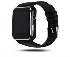 Buy Genuine X6 Bluetooth Touch Screen Black Smartwatch