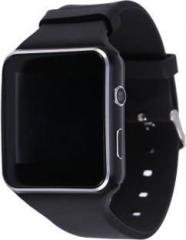 Buy Genuine X6 Wrist Watch Compatible with Phone Black Smartwatch