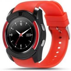 Celestech CSTV8 Health and Fitness Red Smartwatch Red Smartwatch