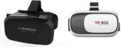 Chamunda Enterprise Virtual Reality BOX MATTE Black Color + White Color