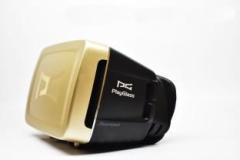 Cyphon Virtual Reality Helmet Glasses 3D Video Headset Box GOLDEN MATTE BLACK Color