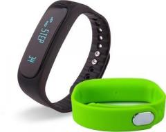 fbandz E02 Bluetooth Smartband with 1 Additional Replacement Color Bands for iOS Android