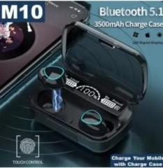 Gentlemob Latest Earbuds/Tws/xpods M10 Tws smart headphone with power bank 5.1v Bluetooth Smart Headphones
