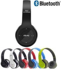 Immutale P47 Wireless Bluetooth Headphones 5.0+EDR with Volume Control, T13 Smart Headphones