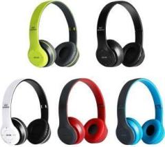 Immutale P47 Wireless Bluetooth Headphones 5.0+EDR with Volume Control, T16 Smart Headphones