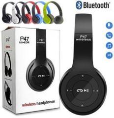 Immutale P47 Wireless Bluetooth Headphones 5.0+EDR with Volume Control, T19 Smart Headphones