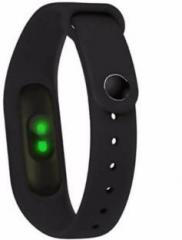 Like Star M2 Smart Fitness Band with heart rate monitor Waterproof Black Strap 0.2inch