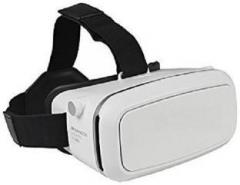 Lionix 3D Virtual Reality Headset V2.0 With White Bluetooth Controller Video Glasses White