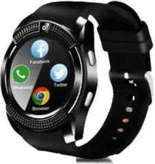 Nkl Smart Android V8 Watch 065 Sim and Memory Card Supported With Camera StylishLook